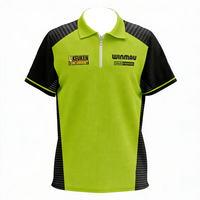 Michael Van Gerwen Darts Player Jersey Sport Polo Shirt Quick Drying Breathable Clothing for Enthusiasts Sports Leisure Outfits