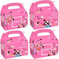 SPA PARTY Popcorn Boxes Pajama Party Decoration Boxes Slumber Sleepover Party Favor Bags Boxes Girls Party Supplies