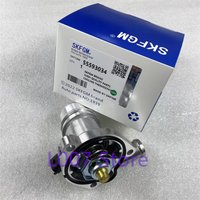 Aluminium Thermostat Housing Assembly Engine Coolant Outlet 55593034 For Chevrolet Chevy Cruze Vauxhall Opel Buick Encore 1.4L