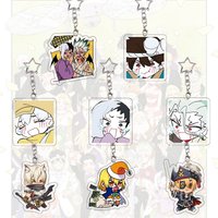 Dr. Stone Acrylic Keychain Kawaii Student Senku Ishigami Exquisite Senku Ishigami Gen Asagiri Keyring Bag Pendant Birthday Gift