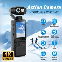 Pocket3 Pro 4K HD Handheld Outdoor Sports Camera Ultra-clear Auto-Focus Conference Recording Portable Pocket Camera 2026 New