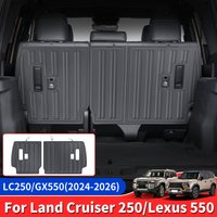 For Toyota 2024-2026 Land Cruiser 250 Prado LC250 Lexus 550 GX550 TPE Seat Back Protection Mat Anti-Dirt Interior Accessories