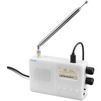 HAMGEEK Portable TEF6686 Mini Rechargeable Full Band Radio FM/LW/MW/SW Radio Receiver with 1.8 Inch Screen