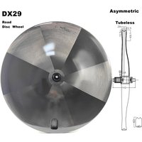 AliExpress BIKEDOC DX29 700C Ultra Light Carbon Road Disc Wheel 29mm Width Asymmetric Road Carbon Fiber Bicycle Wheels Tubeless