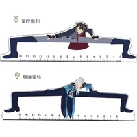 Game Impact Cool Long Legs 15cm Acrylic Straight Ruler Metric Yardstick Cutting Ruler Measuring Tool School Drafting Supplies