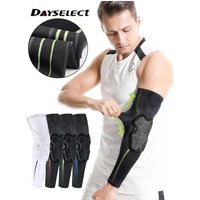 AliExpress dayselect 1Pcs Sports Anti-collision Elbow Pads Compression Arm Sleeves Protector For Outdoor Basketball Football Bike Elbow Support Guard