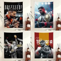 Boxing I-Ilia T-Topuria Funny Flags for Bedrooms Home Decor Items Outdoor Decors Garage Decoration Flaga