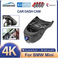 Plug and Play 4K Dash Cam for MINI Cooper/Clubman/Countryman 2014-2023 Models F54 F55 F56 F57 F60, OEM Style Car DVR Camera