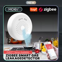 Intelligenter Gasleckdetektor, ZigBee Tuya-Alarmsensor, Alarm für brennbare Gase für die Sicherheit zu Hause, APP-Fernbedienung, Smart Life