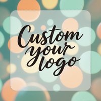 Custom Gloss Square Stickers Logo Labels for Promotion Shop Branding Packaging Social Media