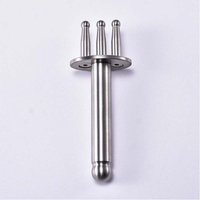 Three heads magnetic fork magnetic stick lymph meridian massage stick magnetic energy dialing beauty stick
