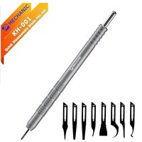 Removal Blade MECHANIC KH-001 Quick Disassembly Blade Pen Press Type for IC CPU Glue Remove Mainboard Repair Tool Set