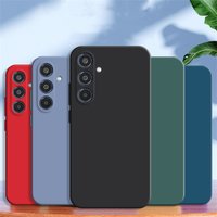 Liquid Silicone Case For Samsung Galaxy A16 A26 A36 A56 A06 Candy Colorful Soft Armor Simple Phone Back Cover