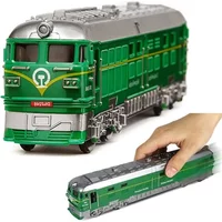 Tiny Train Toys Inertia Cars with Sound & Light Vehicle Model for Kids Toy Gift for Birthdays Christmas Educational Simulation