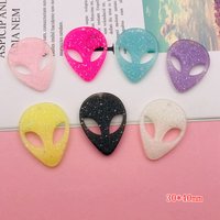 10pcs Hot Selling Resin Kawaii Skull Charm Pendant for Keychain, Earring, Scrapbooking, DIY Making, Necklace