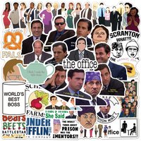 50Pcs Cartoon Classic TV Show The Office Stickers For Motorcycle Notebook Computer Car DIY Guitar Refrigerator