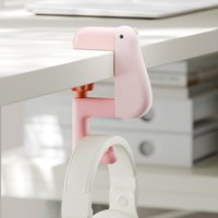 Desk Side Backpack Hook Cute Duck Shapes Bookbag Hook Multifunctional Handbag Travel Bag Hanger Office Desk Decorative Organizer