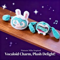 Cute Anime Hatsune Miku Plush Doll Keychain Pouch Wallet Cosplay Character Toy Soft Stuffed Animal Backpack Charm Kawaii Gift