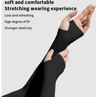 【AD】1 Pair Quick Dry ESports Gaming Sleeve To Minimize Friction & Keep Arm Cool For Men And Women