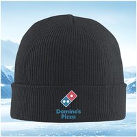AliExpress NONE Domino's Pizza logo white dots Men Women Unisex Knitted Hat Beanie Pullover Cap Winter Thermal Warm Christmas Outdoor Cycling Hi