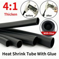 3M 4:1 Heat Shrink Tube Thicken with Glue Thermoretractile Heat Shrinkable Tubing Dual Wall Heat Shrink Tubing 4 6 8 12 16 20 24