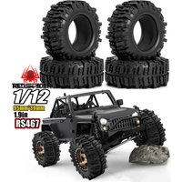 RED SPIDER 4Pcs 1.9-inch Rubber Tires 95mm for 1/10 RC Crawler Car TRX4 Defender Bronco AXIAL SCX10 RC4WD D90 D110