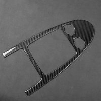 For Mercedes-Benz SLK R171 2004-2010 Carbon Fiber Central Gear Shift Panel frame Car Accessories Interior Decorative Stickers