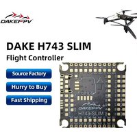 DAKEFPV H743 Slim Flight Controller - Ultra-Thin & High-Performance FC for FPV Drones & Racing Quadcopters