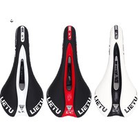 AliExpress wildside Comfortable Bicycle Saddle MTB Road Bike Saddle Cycling Seat PU Leather 273*135mm Bicycle Seat Black Red White Cycling Parts