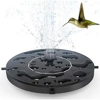 Outdoor solar fountain suitable for garden pond solar fountain pump kit, with 7 nozzles, used for garden decoration