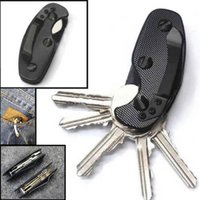 Luxury Car Key Aluminium Key Holder Clip Keys folder keyring housing Pocket Tools Keys Organizer Pouch Case Bag key bag Key Clip
