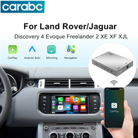 CARABC For Land Rover Jaguar Bosch Harman Discovery 4 Evoque Freelander 2 XE XF XJL Wireless Carplay Android Auto Decorder Box
