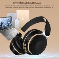 2026 Wireless Bluetooth Headphones Stereo Headband Headset with SD Card Support And Mic