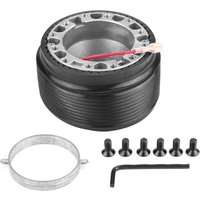 Aluminum 6-Bolt Hole Steering Wheel Racing Hub Adapter for MAZDA 323 MIATA MX3 MX5 MX6