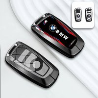 Car Key Case Cover TPU Alloy Holder For 530i 550i 320i 1 2 3 4 5 Series 118i 225i M240i F20 F21 F30 F31 F25 F01 Accessories