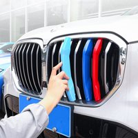 3 Stück Auto gitter Zierleiste für BMW x1 x2 x3 x4 x5 x6 x7 e84 f48 f49 f39 e83 f25 g01 f26 g02 e70 f15 e53 g05 e71 e72 f16 g06 g07