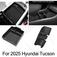 Armrest Box Lower Console Organizer For 2025 Hyundai Tucson Accessories Center Console Organizer Cup Holder Interior Storage