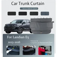 Couvercle de rideau de coffre arrière de voiture rétractable, abri de séparation T1, accessoires automobiles, DFSK Landian E5 NEV 2023 ~ 2026
