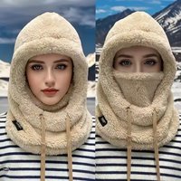 AliExpress NONE Warm Thermal Windproof Balaclava Ski Hood Motorcycle Face Cover Polar Fleece Adjustable Cycling Neck Cover Full Face Mask Winter