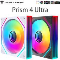Jungle Leopard Prism 4 Ultra Case Fan 12CM Cooling Desktop Silent ARGB Divine Light Synchronous Unlimited Mirror