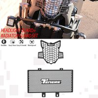 FOR YAMAHA XT660Z SUPER TENERE XT 660 Z TENERE 2008-2016 Motorcycle Radiator Grille Guard Cover Protector Headlight Grill Guards