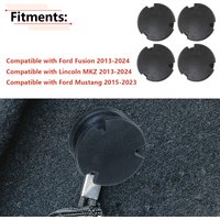 Car Rear Trunk Trim Panel Cargo Net Nut For Ford Mustang 2013-2024 Fusion 2013-2020 For Lincoln MKZ 2013-2020 W716357S900