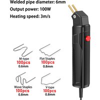 Automobile bumper plastic repair welding machine, plastic welding machine fracture repair tool, welding torch welding nail