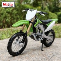 Maisto 1:12 Kawasaki KX450F Alloy Sports Motorcycle Model Simulation Metal Street Cross-country Race Motorcycle Model Kids Gifts