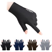 Anti-UV Men Women Fishing Gloves Sunscreen Antiskid Spring Breathable Cycling Sport Gloves Fishing