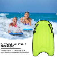 Portable Outdoor Latable Bodyboard With Handles Foldable Swimming Pool Beach Surfboards Lightweight Swimming Floating Mat Device
