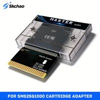 SMS2SG1000 Cartridge Adapter for Sega Master System (US) to MARK III/SG-1000/SC-3000 with Enable FM Sound & Expand Game Library