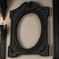 Cross-border Bat Relief Gothic Decorative Frame, Dark Retro 3D Carved Design, Suitable for Overseas Dark Aesthetic Decoration Sc