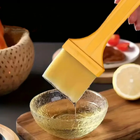 Pastry Brush, Mane Sauce Brush, Kitchen Oil Brush, Heat Resistant, Non-shedding, Barbecue Sauce Baking Cooking Brush