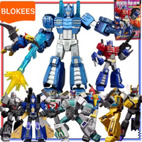 BLOKEES Transformers Building Blocks GALAXY VERSION 6 Movable Models Optimus Prime Orion Pax Assembled Day Children's Gifts